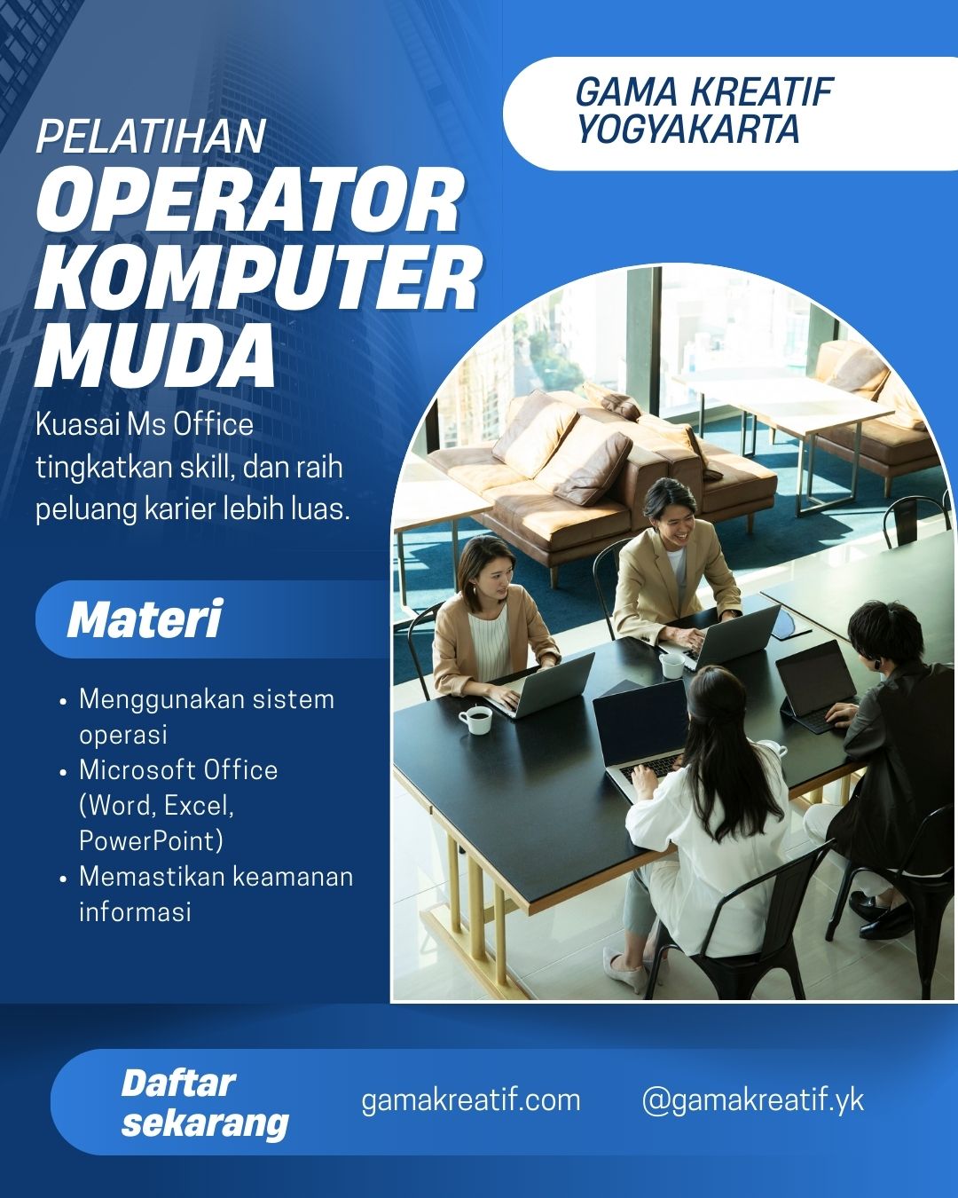 Pelatihan Operator Komputer di Yogyakarta